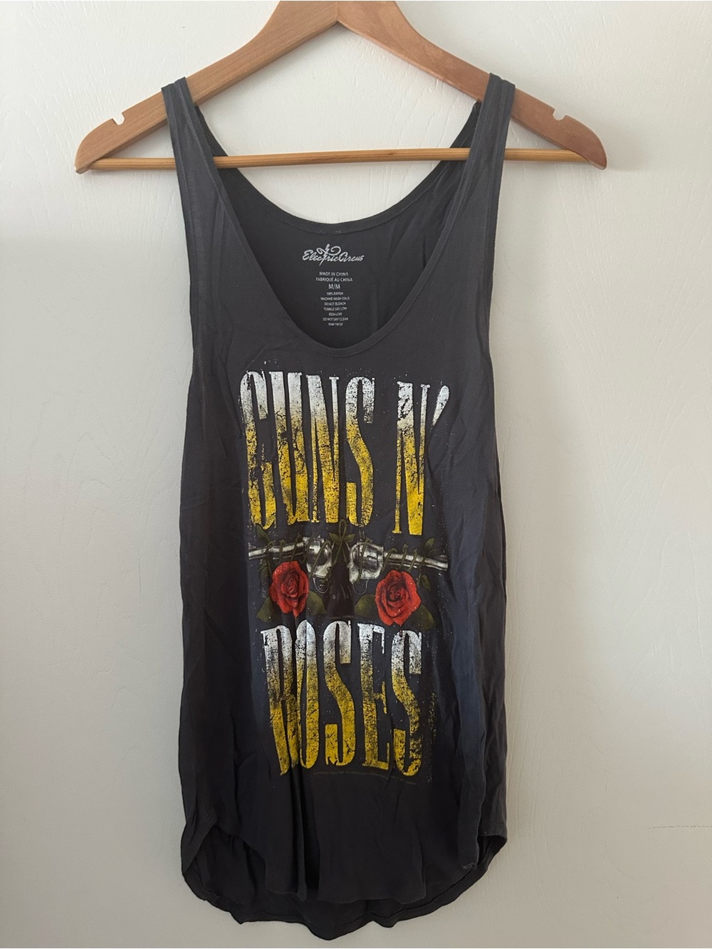 Guns N' Roses Graphic Tank Top - Grey
